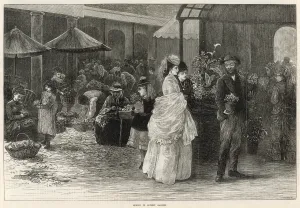 Market Prints: Spring in Covent Garden Market, London