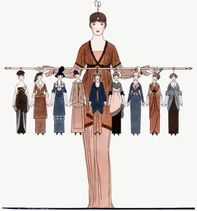 Fashion Prints: Spring season fashion of 1913