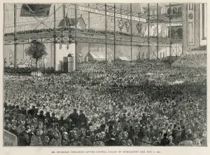 Congregation Prints: Spurgeon preaching at Crystal Palace
