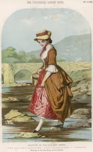 Stones Prints: The Squires Daughter by J. Absolon