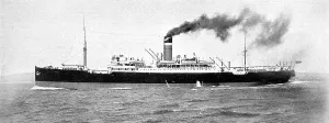 May Prints: SS City of Exeter, July 1914