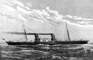 Shortly Prints: SS Ireland, 1885