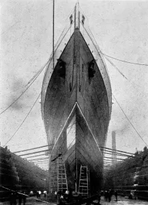 Dock Prints: SS Lusitania, 1907