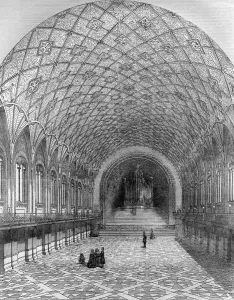 Building Prints: St. Jamess Hall, London 1856