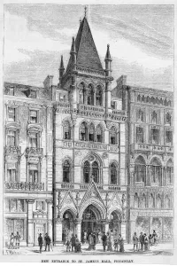 : St Jamess Hall, Piccadilly, London
