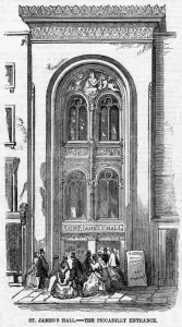 : St Jamess Music Hall, Piccadilly, London