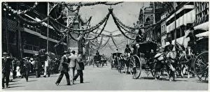 Carts Prints: St. Jamess Street, Coronation of King Edward VII 1902