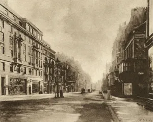 May17 Prints: St Jamess Street by Reginald G. Eves
