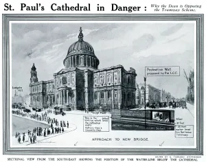 Planning Prints: St Pauls Cathedral in danger