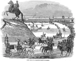 Petersburg Prints: St Petersburg / Sledging