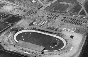 Olympics Prints: Stadium for the 1928 Amsterdam Olympic Games