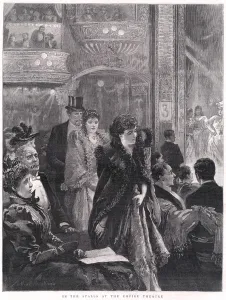 Trip Prints: In the Stalls at the Empire Theatre, 1894