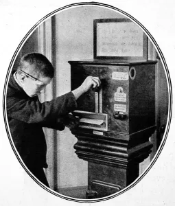 Stamp Prints: Stamp machine