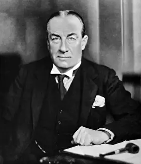 1947 Prints: Stanley Baldwin, 1st Earl Baldwin of Bewdley (1867-1947)