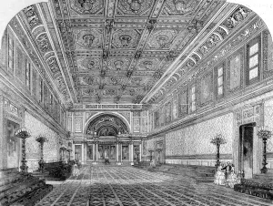 Newly Prints: The State Ball Room, Buckingham Palace, 1856