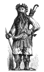 Founding Prints: Statue of Gog at the Guildhall, London, 1884