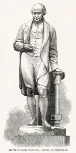Birmingham Prints: Statue of James Watt (1736 - 1819)