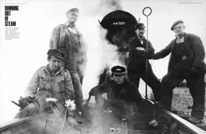 Fred Prints: The last steam engine at Carnforth