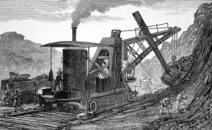 Dock Prints: Steam navvy