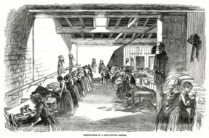 Manufactures Prints: Steam sewing factory 1854