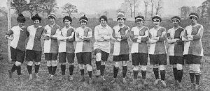 Football Prints: Sterling Ladies munition workers football team, WW1