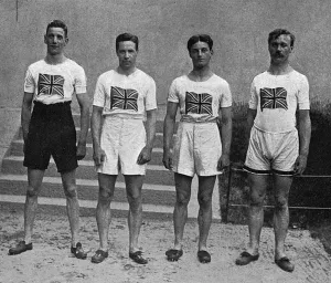 Shorts Prints: Stockholm Olympics 1912 - English Relay Team