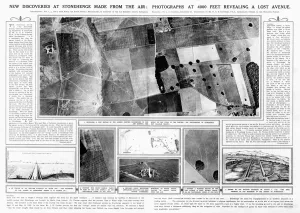 Photography Prints: Stonehenge from the air