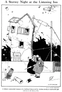 1923 Prints: A stormy night at the listening in