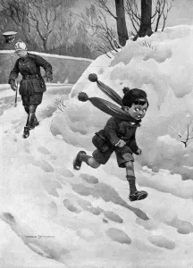 Harold Prints: A Strategic Retreat by Harold Earnshaw, WW1