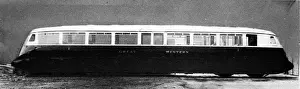 Introduced Prints: The streamlined rail car for Great Western suburban traffic