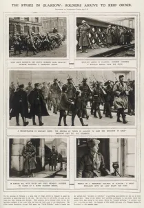 Arrive Prints: The strike in Glasgow