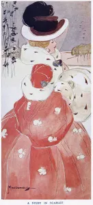 Winter Prints: A Study in Scarlet by A. K. Macdonald