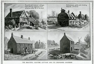 Cottages Prints: Styles of cottage, old and new