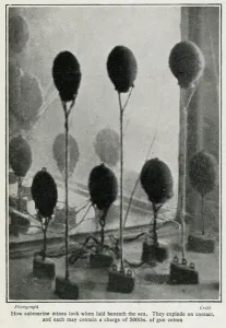 Explosives Prints: Submarine mines, WW1