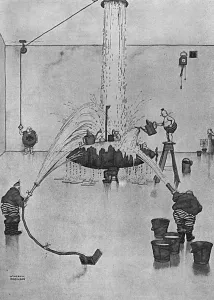 Inventions Prints: Submerged by William Heath Robinson
