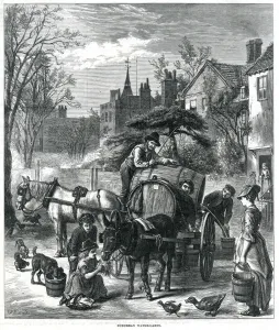 Bringing Prints: Suburban Water-Carts, London, 1875