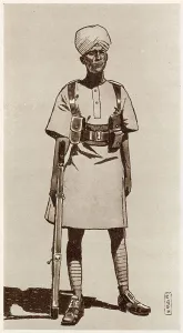 Armed Prints: A Sudanese member of the Eastern Arab Corps