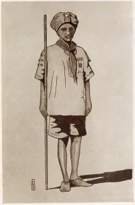 Eastern Prints: A Sudanese member of the Engineer Corps. Date: 1936