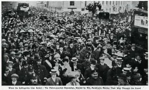 Rights Prints: Suffragette deputation, June 1909