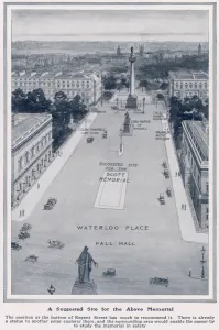 Regent Prints: A suggested site for a memorial to Captain Scott
