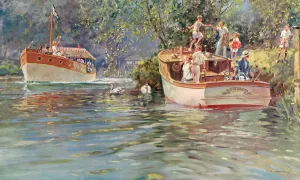 summer car river motor launching thames