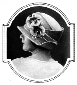August Prints: Summer head-wear, 1926
