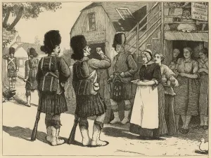 Armed Prints: The Summer Manoeuvres. Route Marching- Fall in