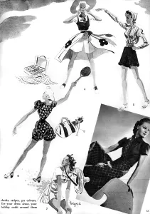 Wool Prints: Summer outfit by Elsa Schiaparelli