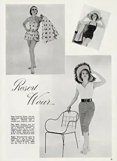 Jones Prints: Summer Resort Wear - (top left ): Frederick Starke sunshorts boufes