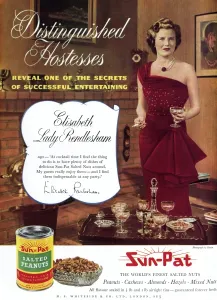 Posh Prints: Sun-Pat Peanuts advertisement