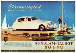 1949 Prints: Sunbeam Talbot advertisement