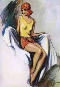 Fashion Prints: Sunkist by Webster Murray