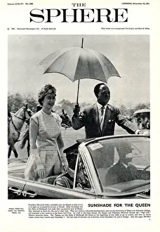 West Prints: Sunshade for the Queen
