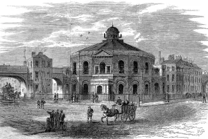 1881 Prints: Surrey Chapel, London, 1881